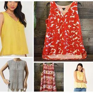 Sleeveless blouse bundle
